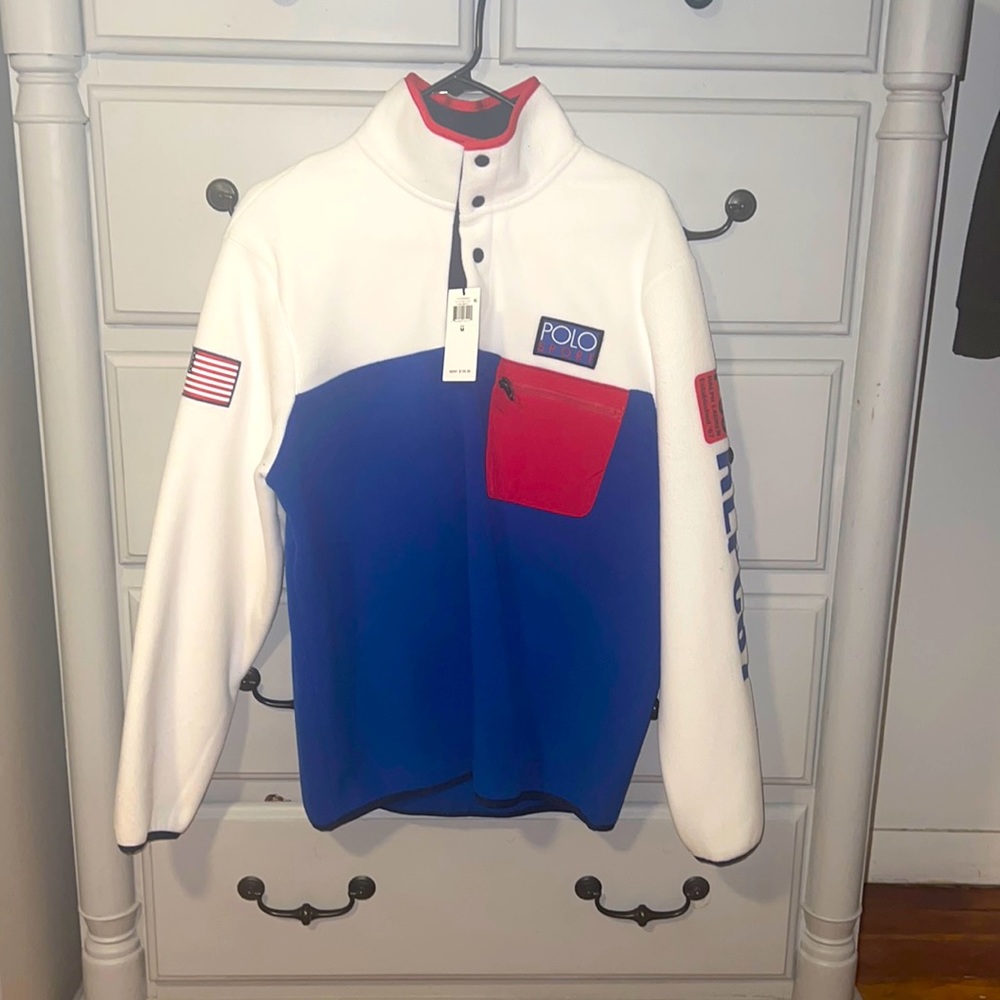 Brand New Polo Fleece, size M